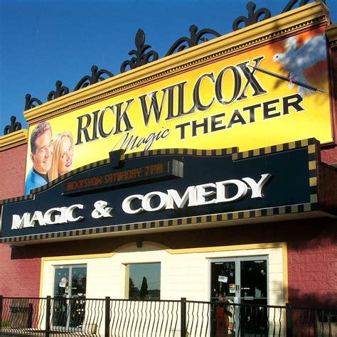 Rick wilcox magic theaterdiscount ticketa
